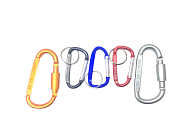 Карабин с замком для аксессуаров с фирменным наименованием Rigger shop